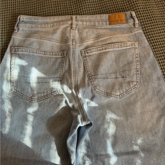 American Eagle wide Leg Jean 4 Short - Picture 5 of 5